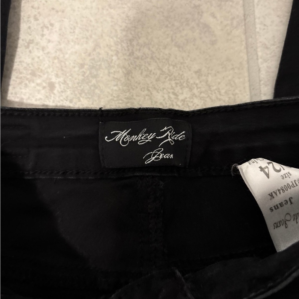 Monkey Ride Black Jeans